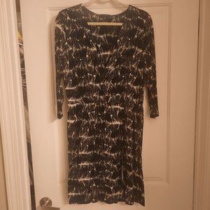 Willi Smith 3/4 Length Sleeve Wrap Dress XL